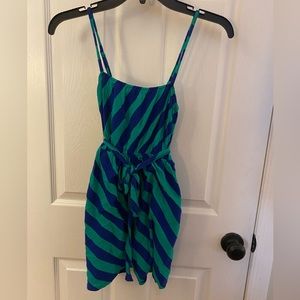 Green and navy tunic - maternity